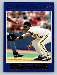 1992 Fleer Rookie Sensations Orlando Merced Insert Baseball Card - MINT