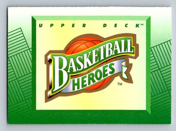 1992-93 Upper Deck Basketball Heroes Header Card For Larry Bird - MINT