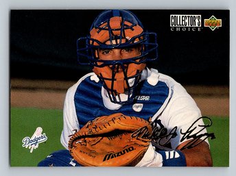 1994 Upper Deck Collector's Choice Mike Piazza Baseball Card - Gold Border Parallel - MINT