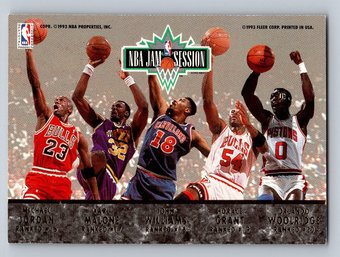 1992-93 Fleer Ultra NBA Jam Session With Micheal Jordan Insert Basketball Card - MINT