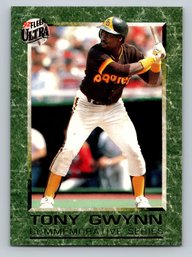 1992 Fleer Ultra Tony Gwynn Commemorative Series Insert Baseball Card - MINT