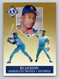 1991 Fleer Ultra Team Bo Jackson Insert Baseball Card - MINT
