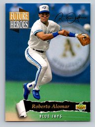 1993 Upper Deck Future Heroes Roberto Alomar Insert Baseball Card - MINT