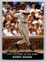 1993 Upper Deck Barry Bonds Ted Williams Best Hitter Insert Baseball Card - Mint