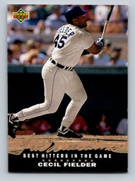 1993 Upper Deck Cecil Cooper Ted Williams Best Hitter Insert Baseball Card - NM