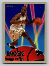 1993-94 Fleer Rookie Sensations #21 Latrell Sprewell Insert Basketball Card - MINT