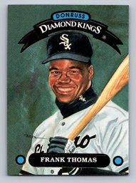 1992 Donruss Diamond Kings Frank Thomas Baseball Card - MINT