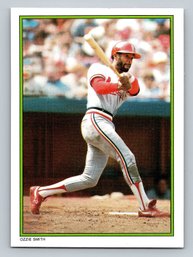 1986 Topps Glossy Ozzie Smith Baseball Card - MINT