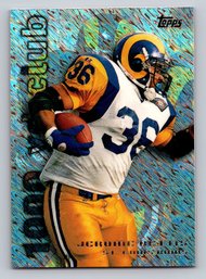 1995 Topps Jerome Bettis 1000 Yard Club Insert Football Card - MINT