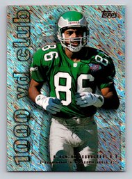 1995 Topps Fred Barnett 1000 Yard Club Insert Football Card - MINT