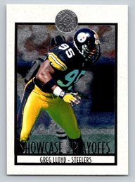 1995 SP Championship Series Greg Lloyd Showcase Of The Playoffs Insert Football Card