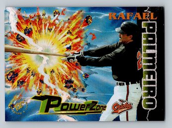1995 Topps Stadium Club Power Zone Rafael Palmeiro Insert Baseball Card - MINT