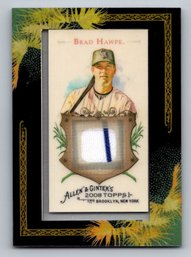2008 Topps Allen & Ginter Brad Hawpe Game Worn Jersey Card - MINT