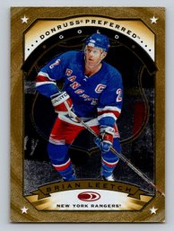 1997-98 Donruss Preferred Brian Leetch  #22 GOLD Hockey Card - MINT