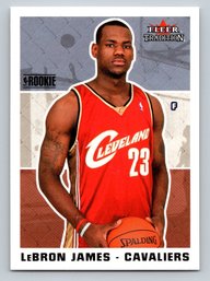 2003-2004 Lebron James Fleer Tradition Rookie Basketball Card - Mint