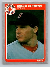 1985 Fleer Roger Clemens Rookie Baseball Card - NM-MT