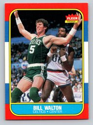 1986 Fleer Bill Walton Basketball Card - NM-MT/MINT