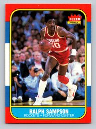 1986 Fleer Ralph Sampson Basketball Card - Near Mint