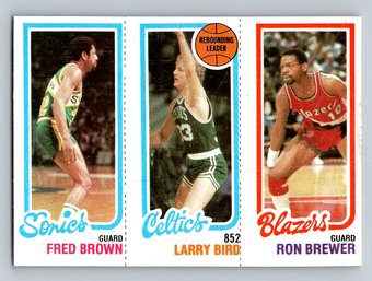 1979-80 Topps Larry Bird Rookie Basketball Card