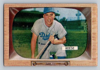 1955 Bowman Pee Wee Reese Baseball Card - G/VG