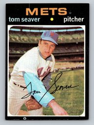1971 Topps Tom Seaver Baseball Card - EX-MT