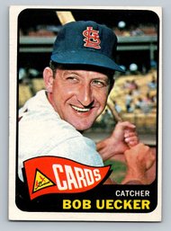 1965 Topps Bob Uecker Baseball Card - HI # Series - VG-EX