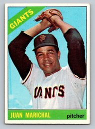 1966 Topps Juan Marichal Baseball Card - EX-MT To NM