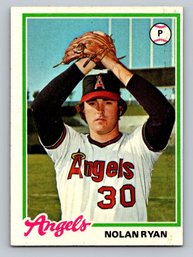 1978 Topps Nolan Ryan Baseball Card - NM To NM/MT