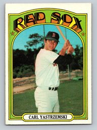 1972 Topps Carl Yastrzemski Baseball Card - EX/MT