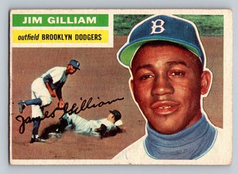 1956 Topps Jim Gilliam Baseball Card - VG