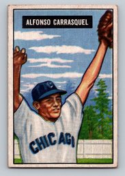 1951 Bowman Chico Carrasquel Rookie Baseball Card - EX/MT