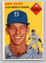 1954 Topps Don Hoak Baseball Card