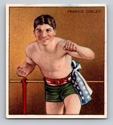 T218 Mecca Boxing Tobacco Card Frankie Conley - EX To EX/MT