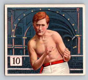 T218 Mecca Boxing Tobacco Card Patsy Brannigan - EX To EX/MT