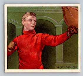 T218 Mecca Boxing Tobacco Card Johnny Summers - G/VG To VG