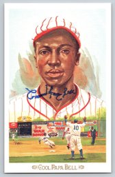 James Cool Papa Bell (D. 1991) Negro League HOF Signed Autographed Perez Postcard