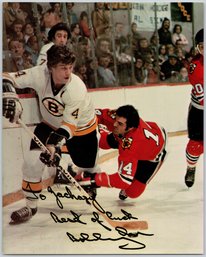 Bobby Orr Signed Autographed 8 X 10 Hockey Photo