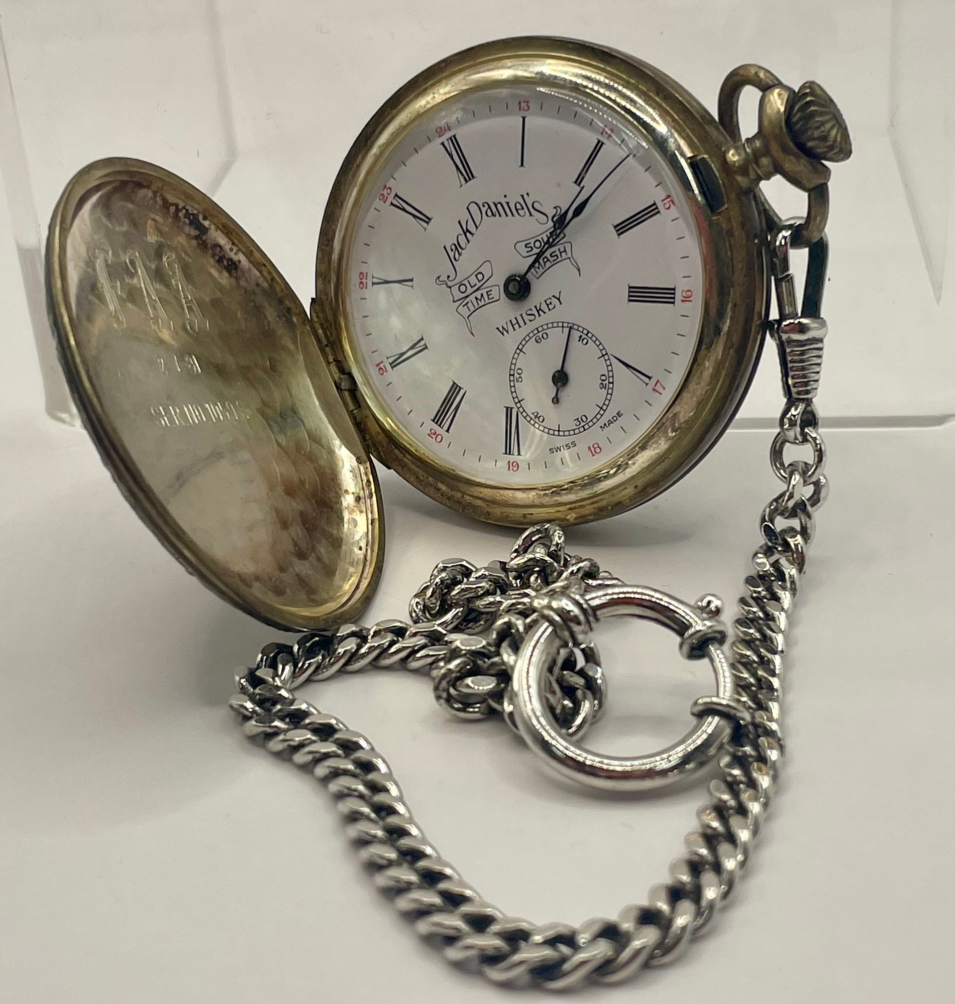 Jack Daniels Pocket Watch #8985