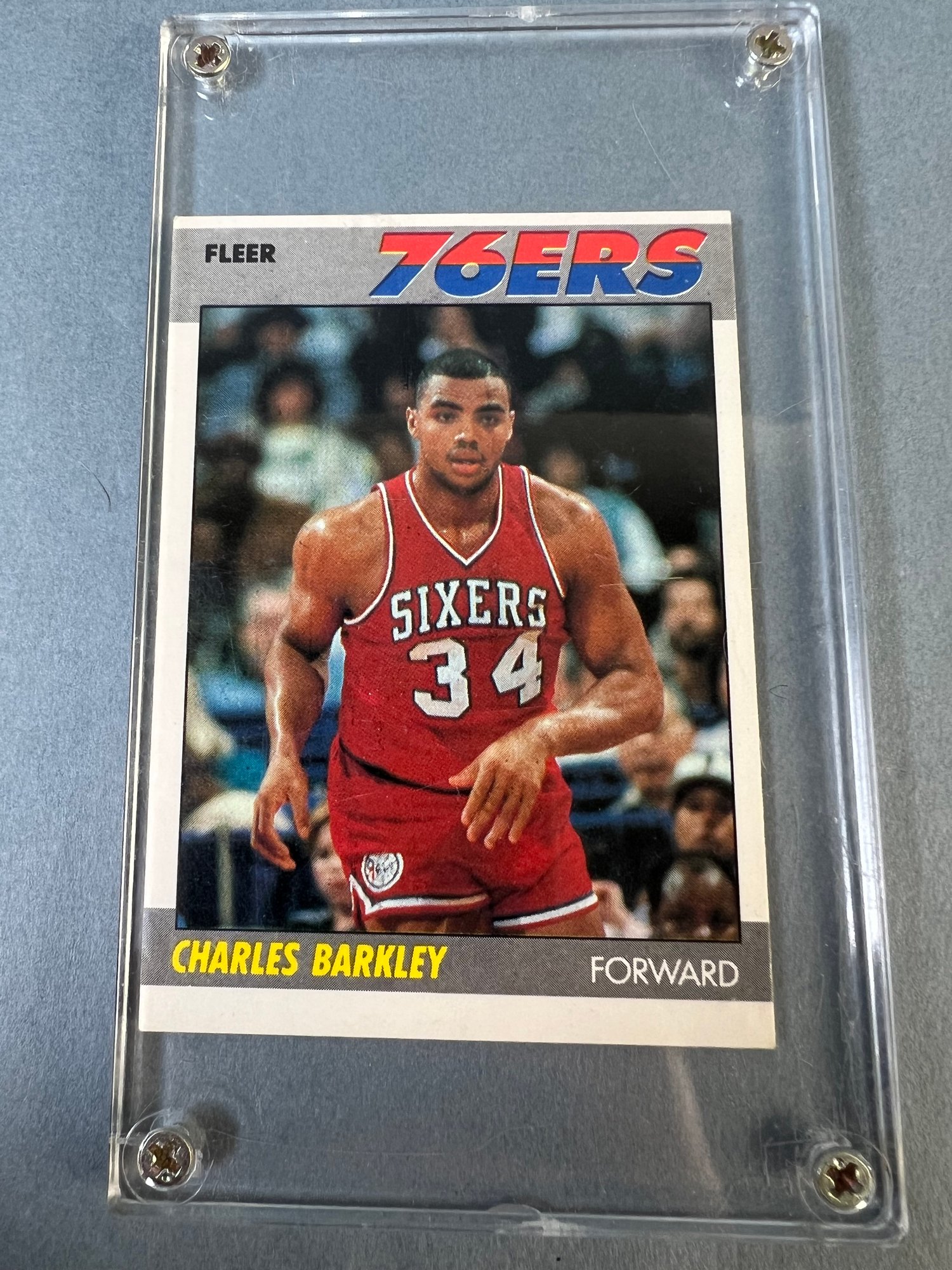1987 Fleer Charles Barkley Basketball Card #46215
