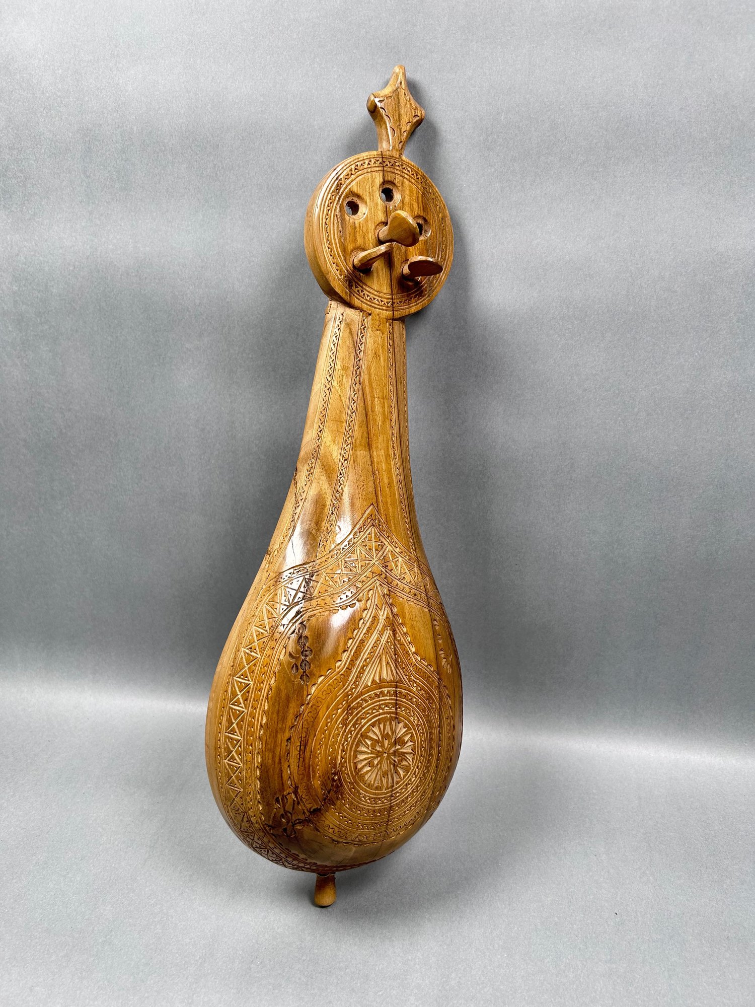 Vintage Gadulka - Traditional Balkan Handcrafted Stringed Instrument ...