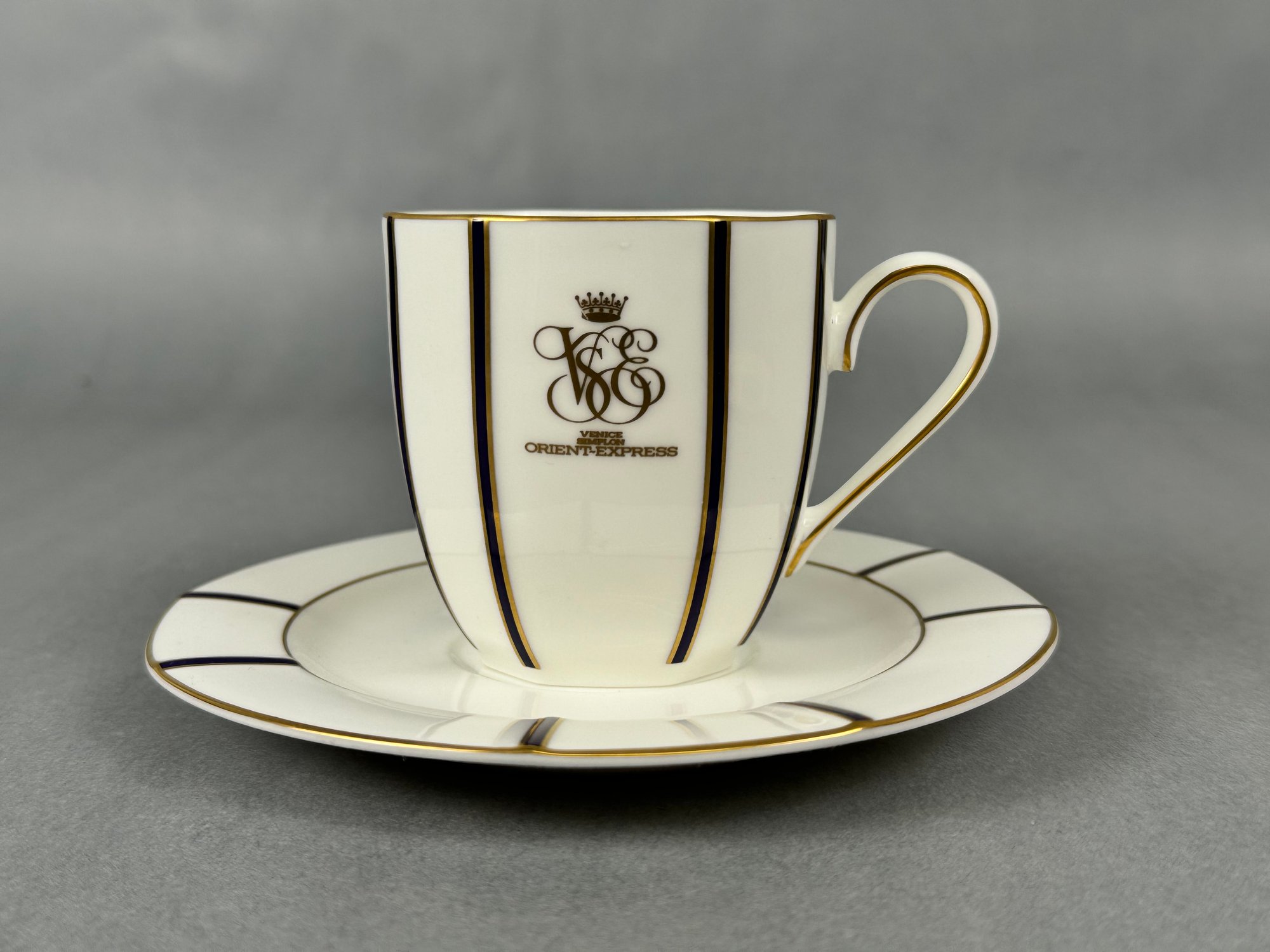 Momoyama Venice Simplon Orient Express Cup And Saucer #30724