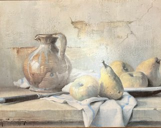 Vintage Robert Chailloux Still Life With Pitcher Print Framed *local Pick Up Only*