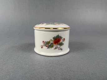 Wedgwood Trinket Box Kutani Crane Design.