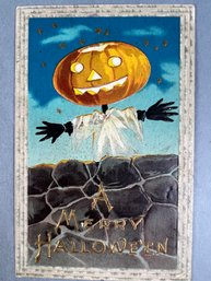 Antique Halloween Postcard Dated October 1911.