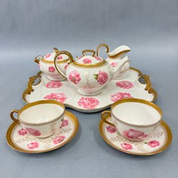 T. V. Limoges Tea Service Set