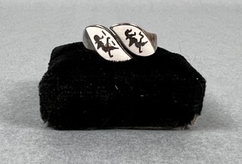 Sterling Silver Ring Made In Siam Size 6.