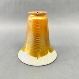 Steuben Pulled Feather Lamp Shade