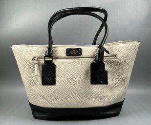 Kate Spade Black And White Tote