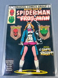 Marvel Team Up Spiderman And Frogman Number 131.
