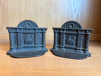 Small Cast Iron Bookends